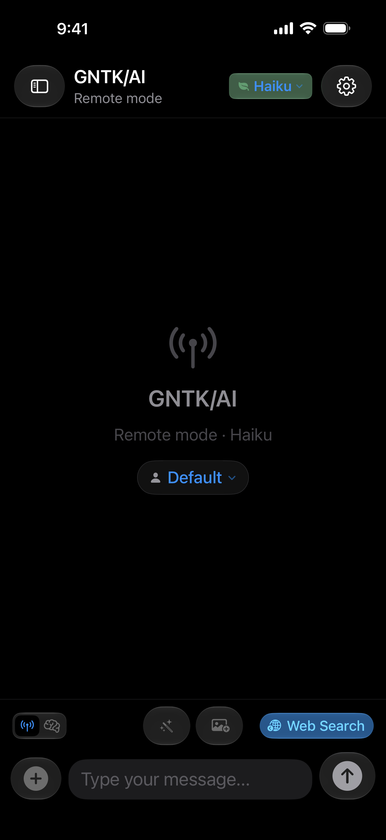 Remote mode